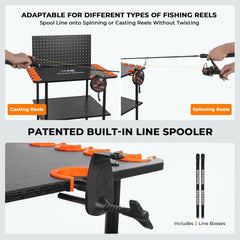 KastKing Gear Trolley Rod Rack
