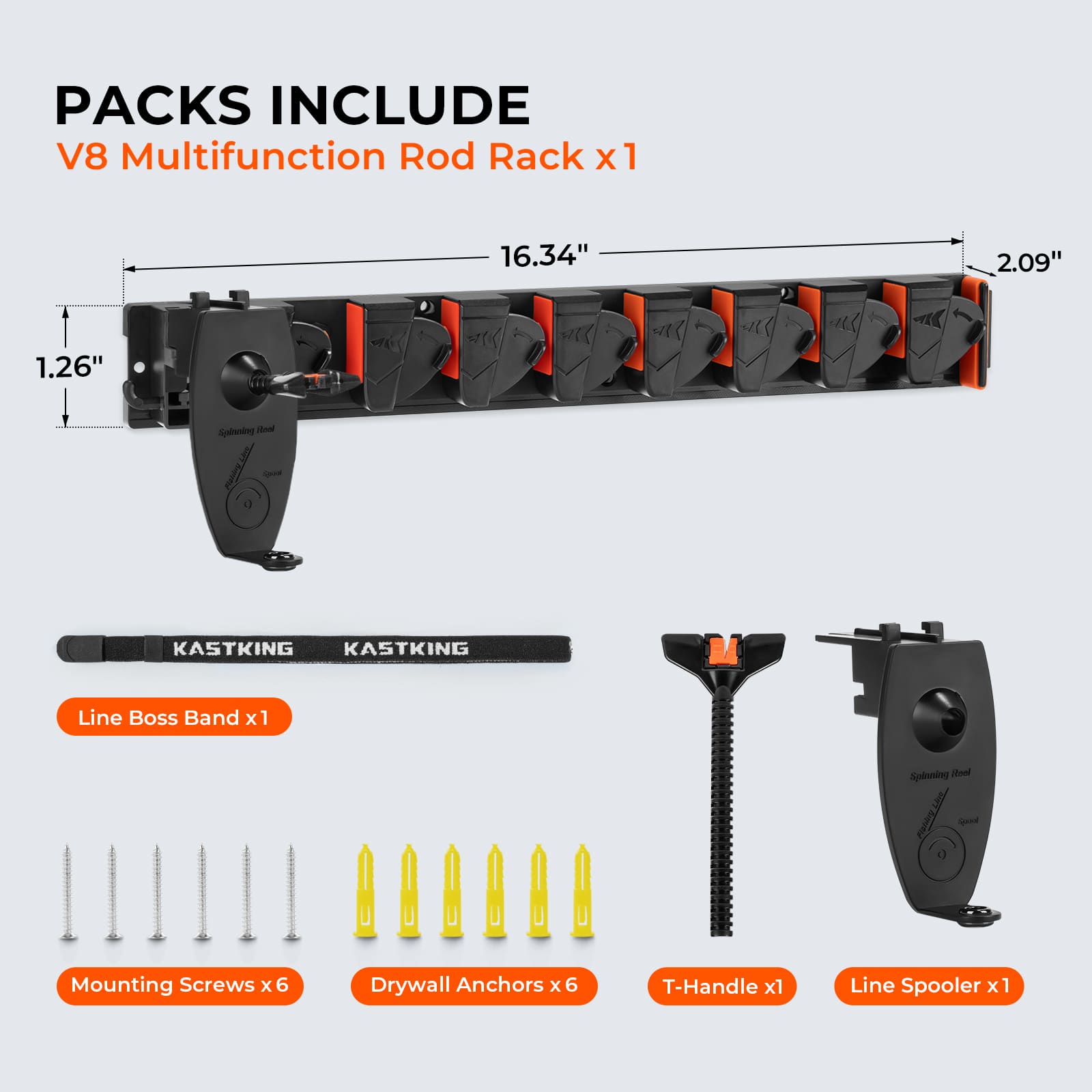 KastKing GravityLock Rod Rack