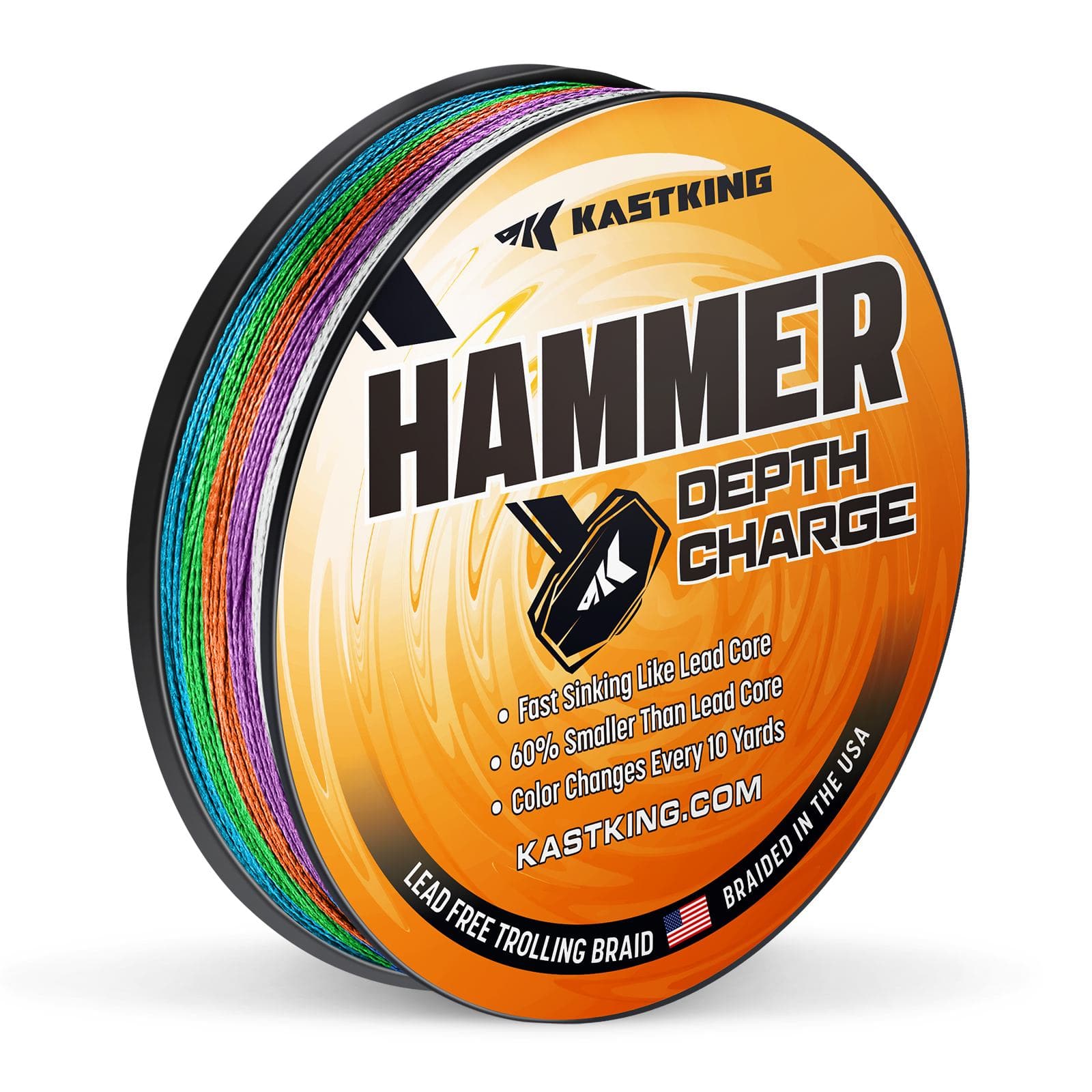 KastKing Hammer Depth Charge Weighted Fishing Line