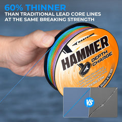 KastKing Hammer Depth Charge Weighted Fishing Line
