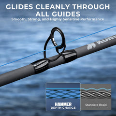 KastKing Hammer Depth Charge Weighted Fishing Line
