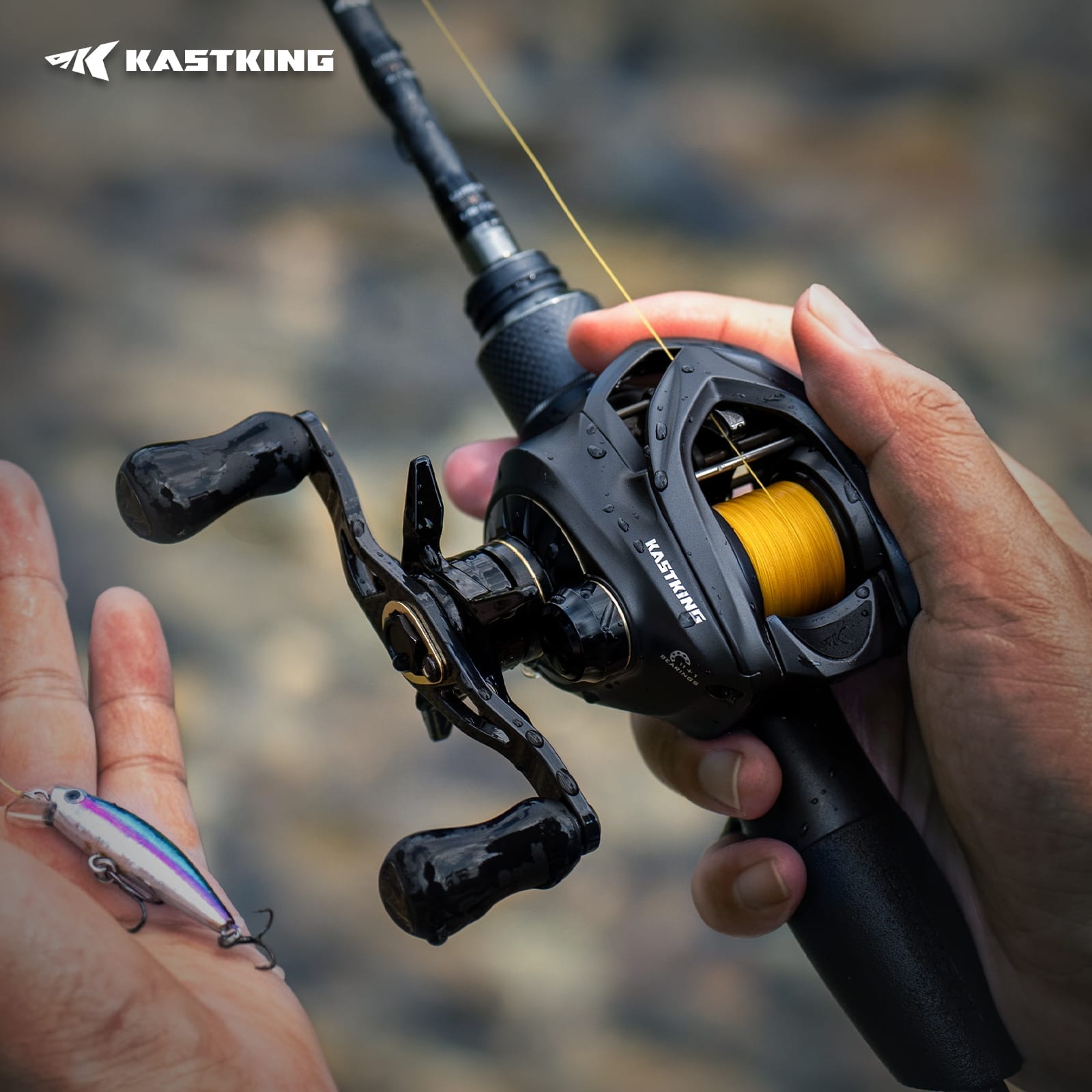 KastKing Kestrel Ultimate Bait Finesse System Baitcasting Reel