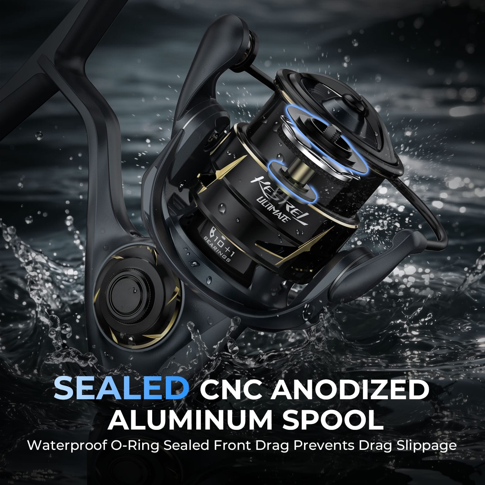 KastKing Kestrel Ultimate Spin Finesse System Spinning Reel