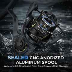 KastKing Kestrel Ultimate Spin Finesse System Spinning Reel