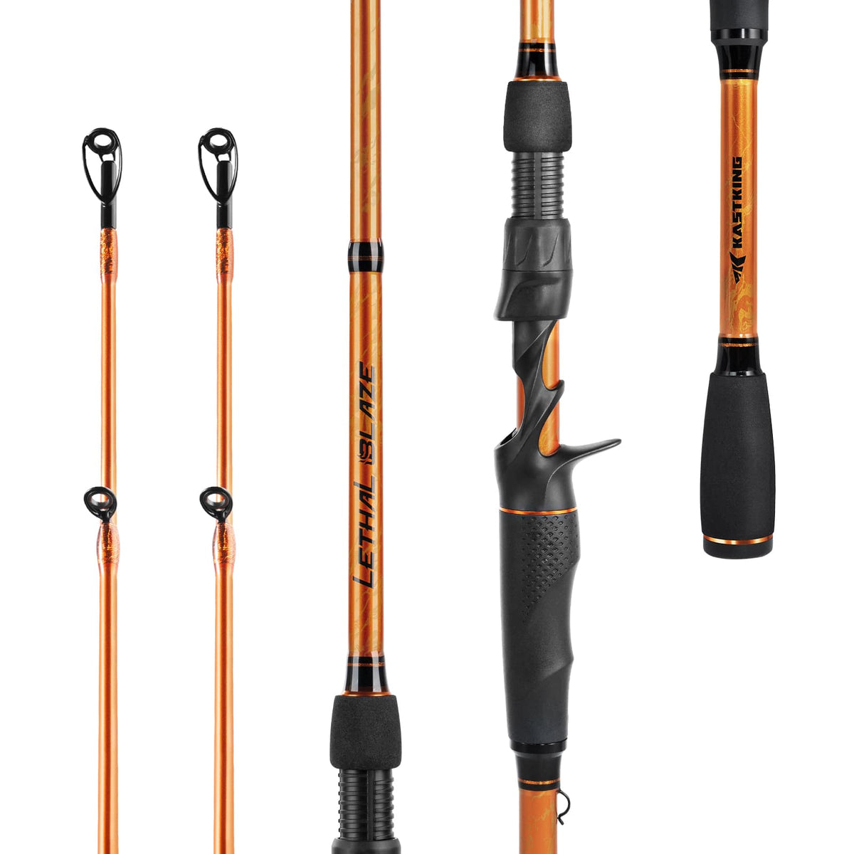 KastKing Lethal Blaze Twin‑Tip Casting Rod