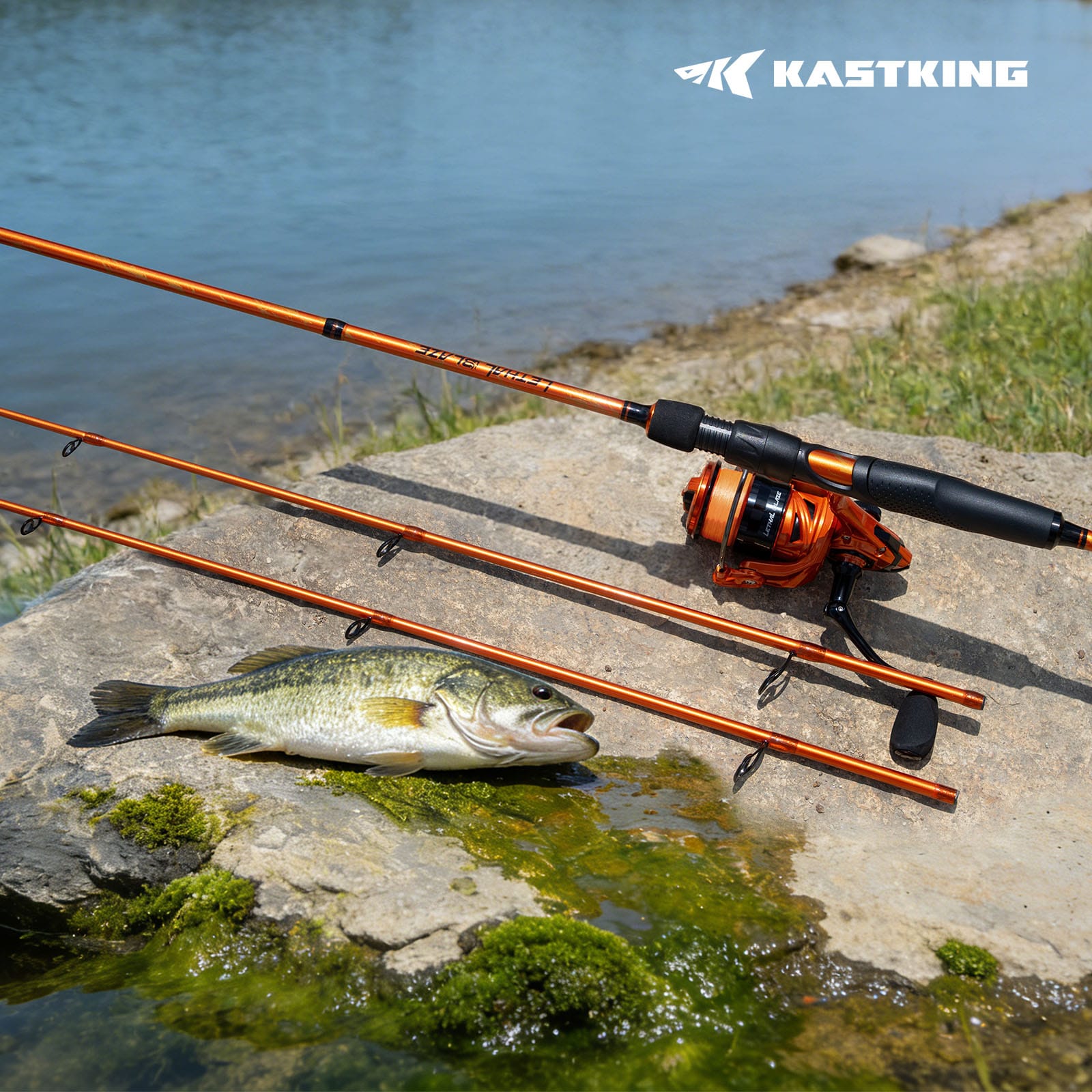 KastKing Lethal Blaze Twin‑Tip Spinning Rod