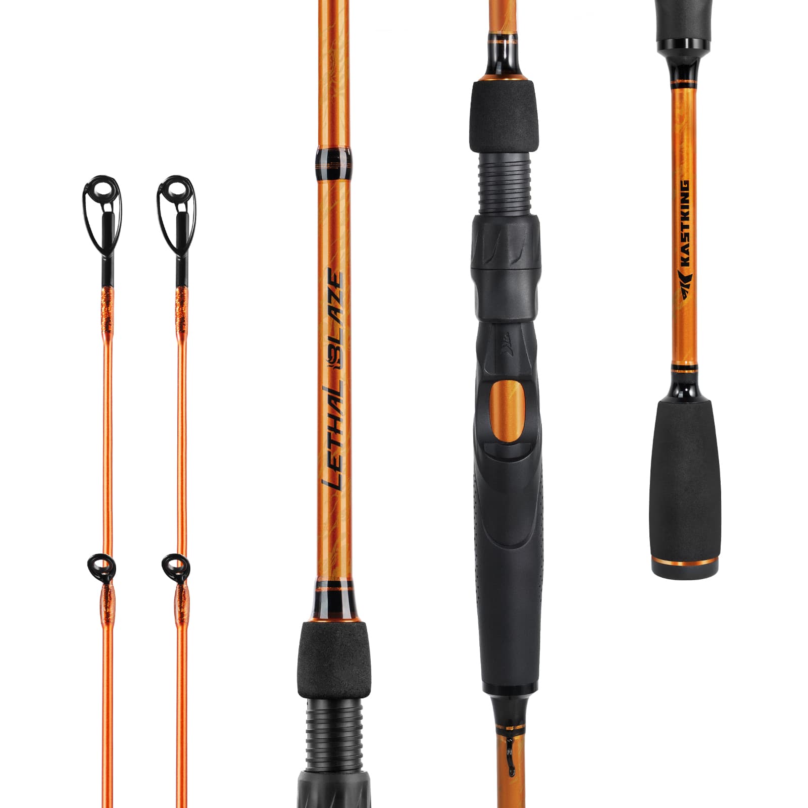 KastKing Lethal Blaze Twin‑Tip Spinning Rod