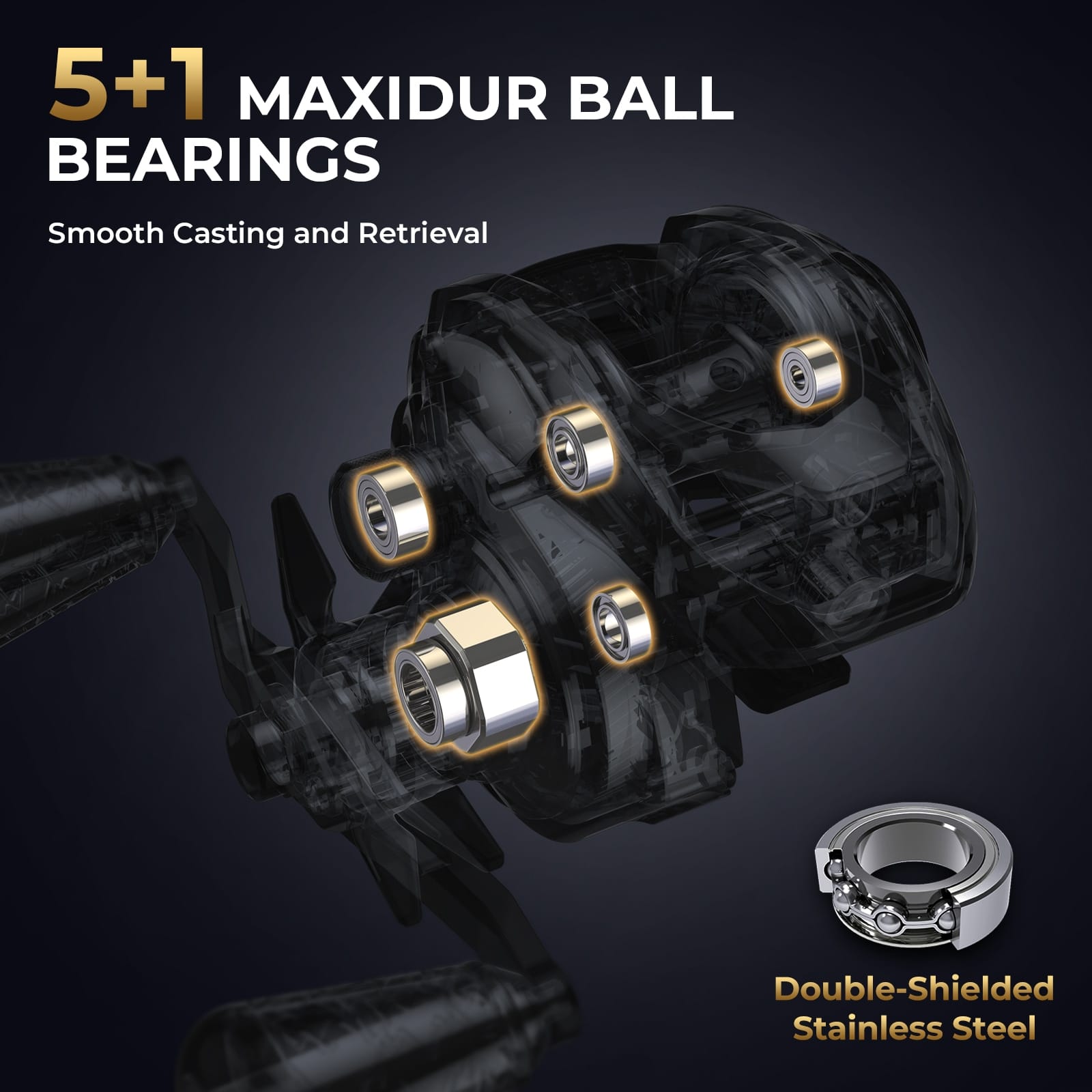 KastKing Lethal Phantom Baitcasting Reel