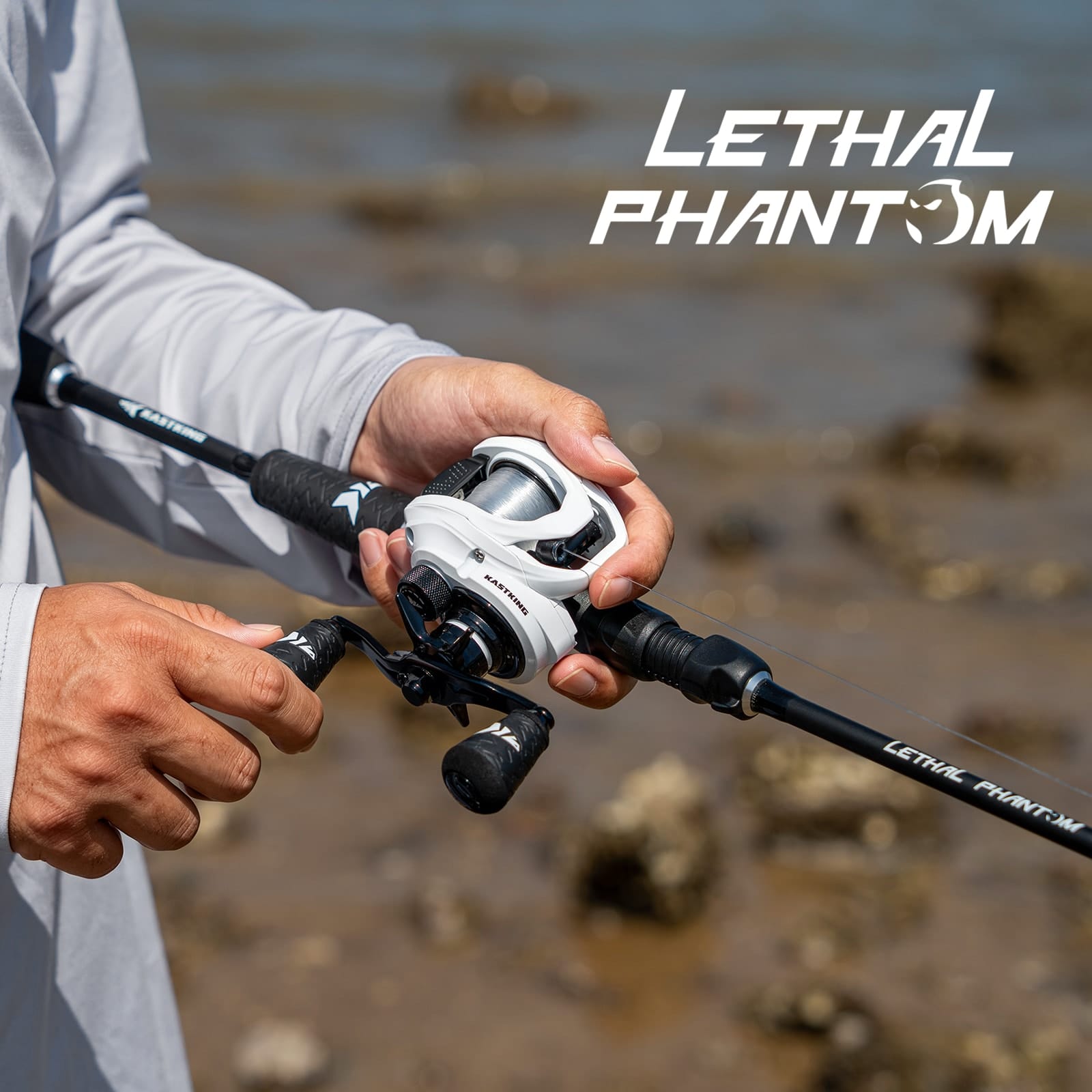 KastKing Lethal Phantom Twin-tip Baitcaster Rod and Reel Combo