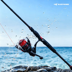 KastKing MaxSteel Twin-Tip Spinning Rod and Reel Combo
