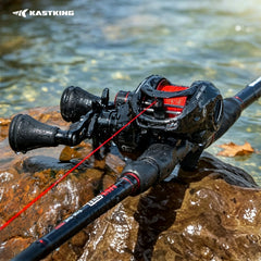 KastKing MaxSteel Twin-Tip Baitcaster Rod and Reel Combo