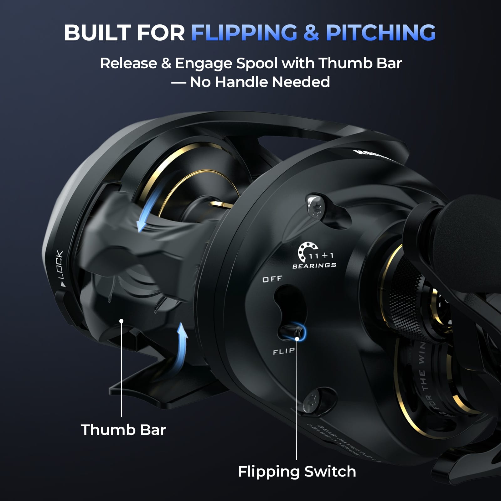 Best Baitcasting Reel for Saltwater Fishing - Smooth Casting Design | KastKing Best Baitcasting Reel for Saltwater Fishing - Smooth Casting Design | KastKing