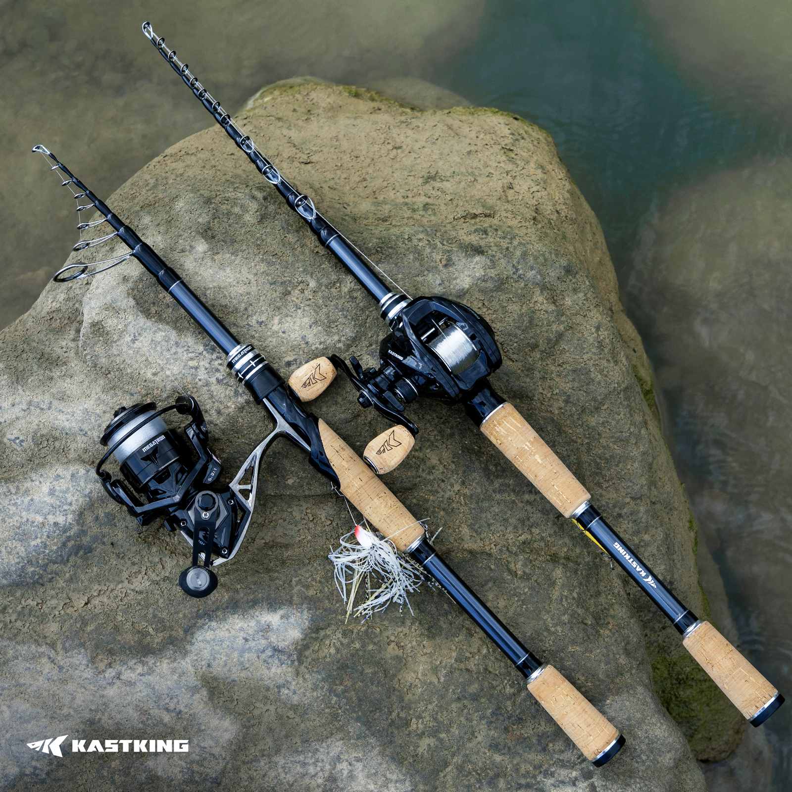KastKing Megatron Titanium Telescopic Casting Rod