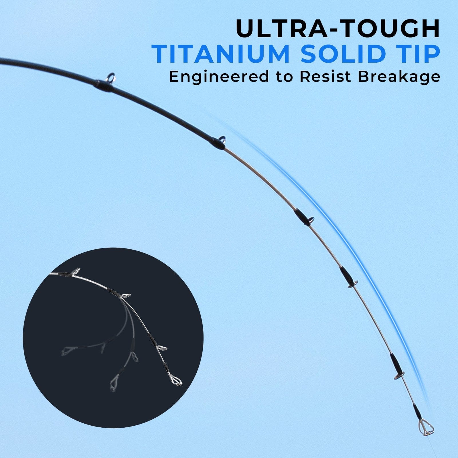 baitcasting rod with medium & medium heavy power tips KastKing Spartacus II Twin-Tip Baitcaster and Reel Combo 7'1''/ Fast-Medium Heavy/Left Handed-2pcs This performance fishing rod is crafted from high KastKing Megatron Titanium Telescopic Casting