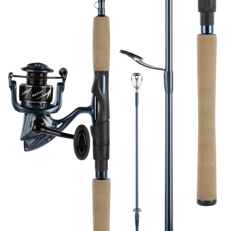 KastKing Rekon Saltwater Fishing Rod and Reel Combo – Spinning Rod ...