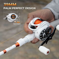 KastKing Royale Legend Crest Twin-Tip Baitcaster Rod and Reel Combo