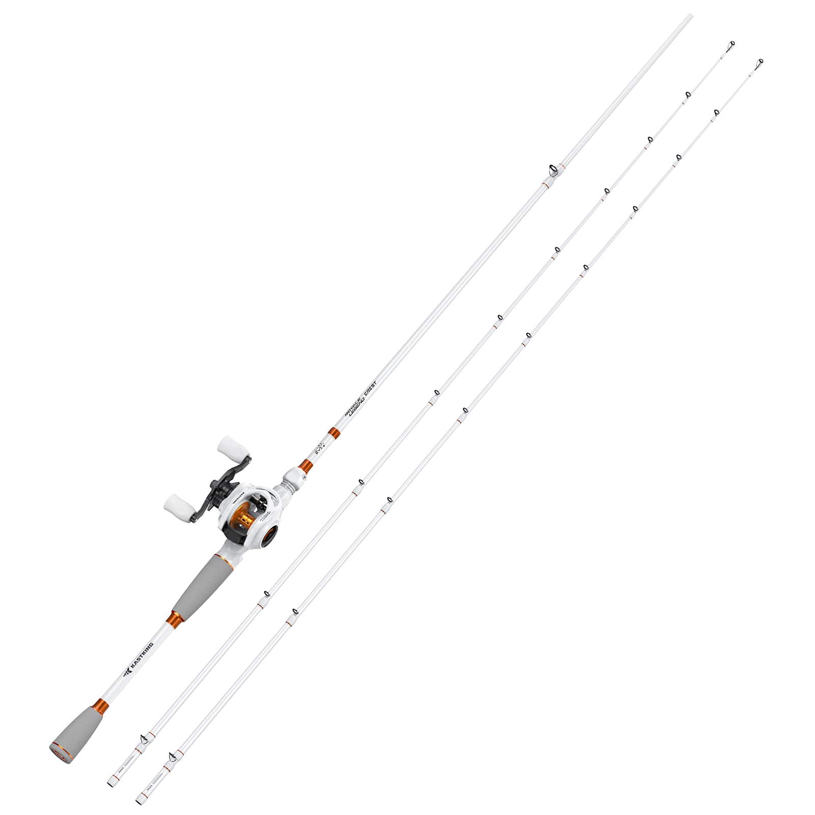 KastKing Royale Legend Crest Twin-Tip Baitcaster Rod and Reel Combo