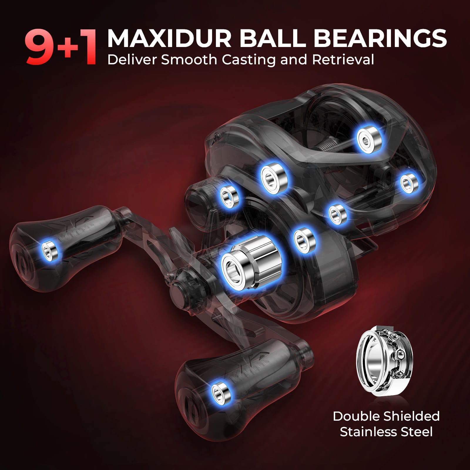 KastKing Royale Legend Max 300 Baitcasting Reel