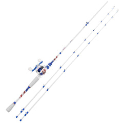 KastKing Royale Legend Patriot Twin-Tip Baitcaster Rod and Reel Combo