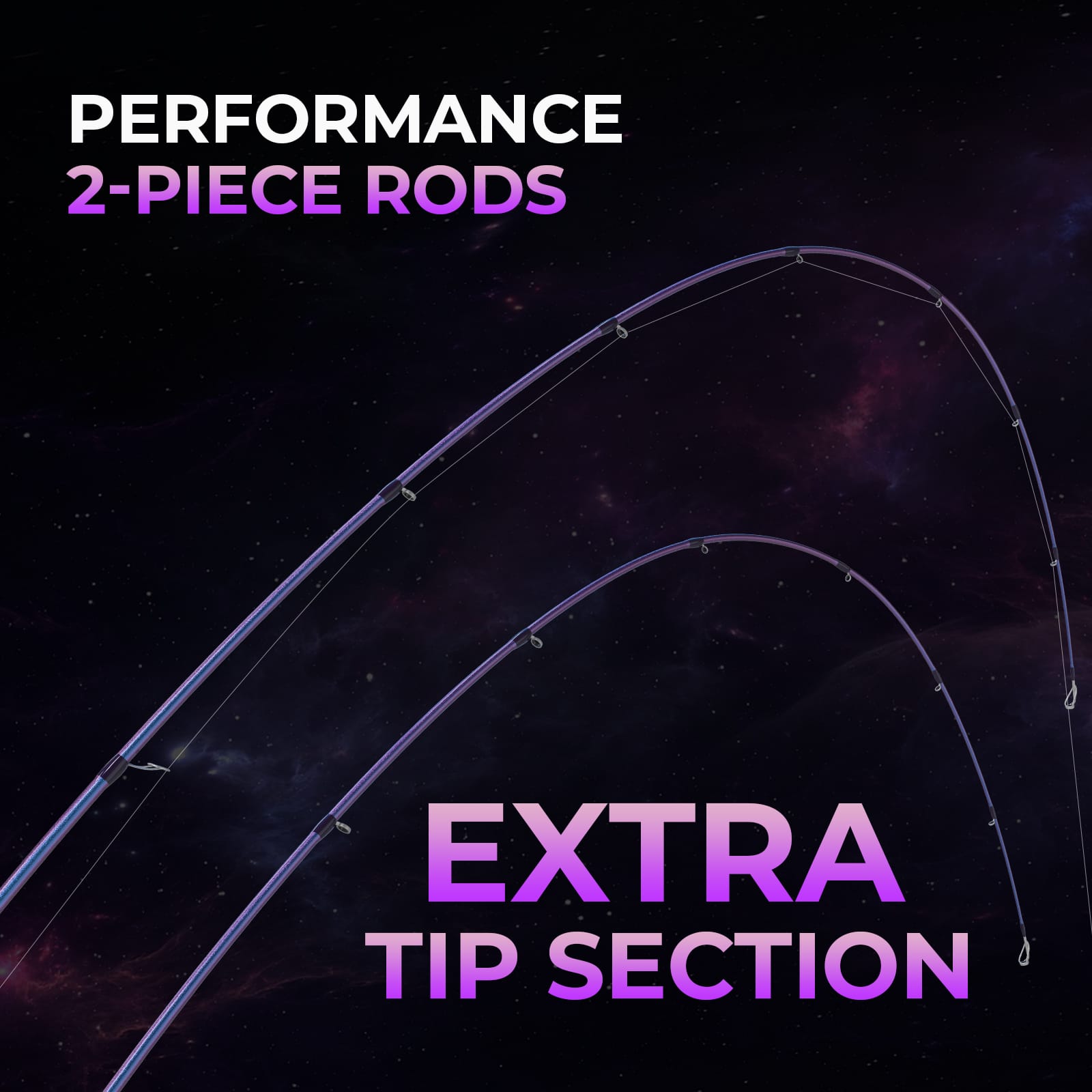KastKing Royale Legend Pro Twin-Tip Spinning Rods