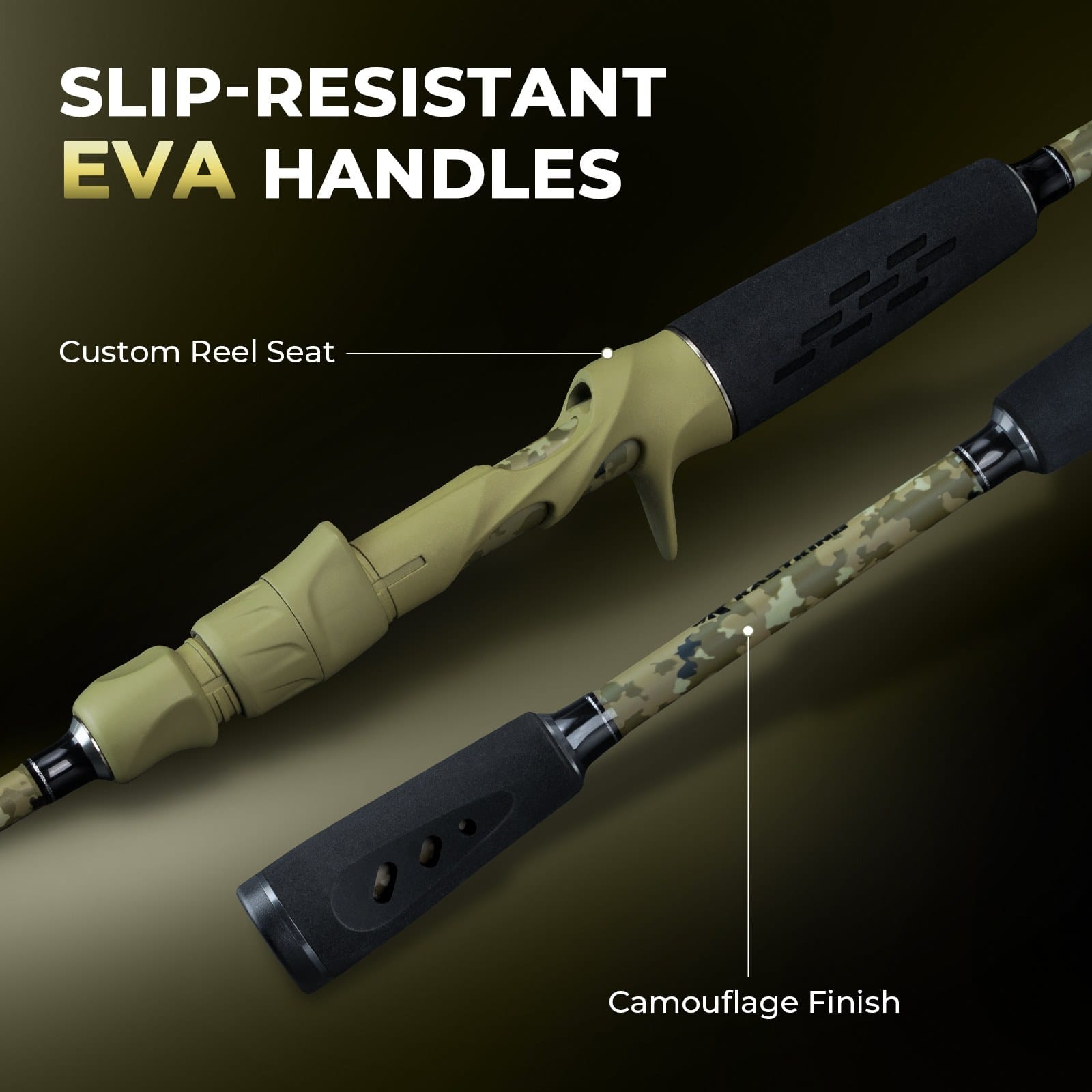 KastKing Spartacus Defender Twin-Tip Baitcaster Rod and Reel Combo