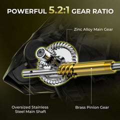 KastKing Spartacus Defender Twin-Tip Spinning Rod and Reel Combo