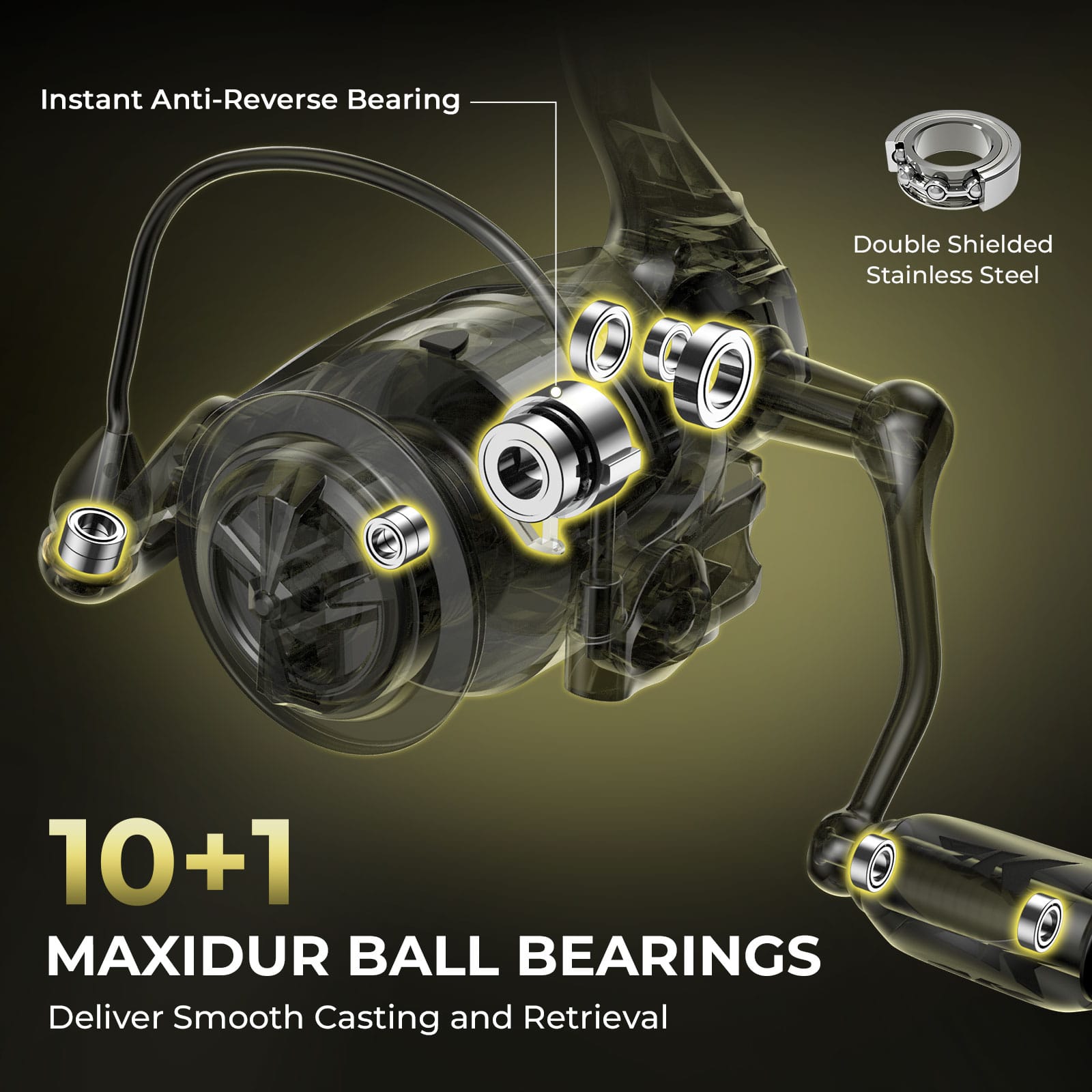 KastKing Spartacus Defender Twin-Tip Spinning Rod and Reel Combo