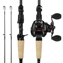 KastKing Spartacus II Twin-Tip Baitcaster Rod and Reel Combo