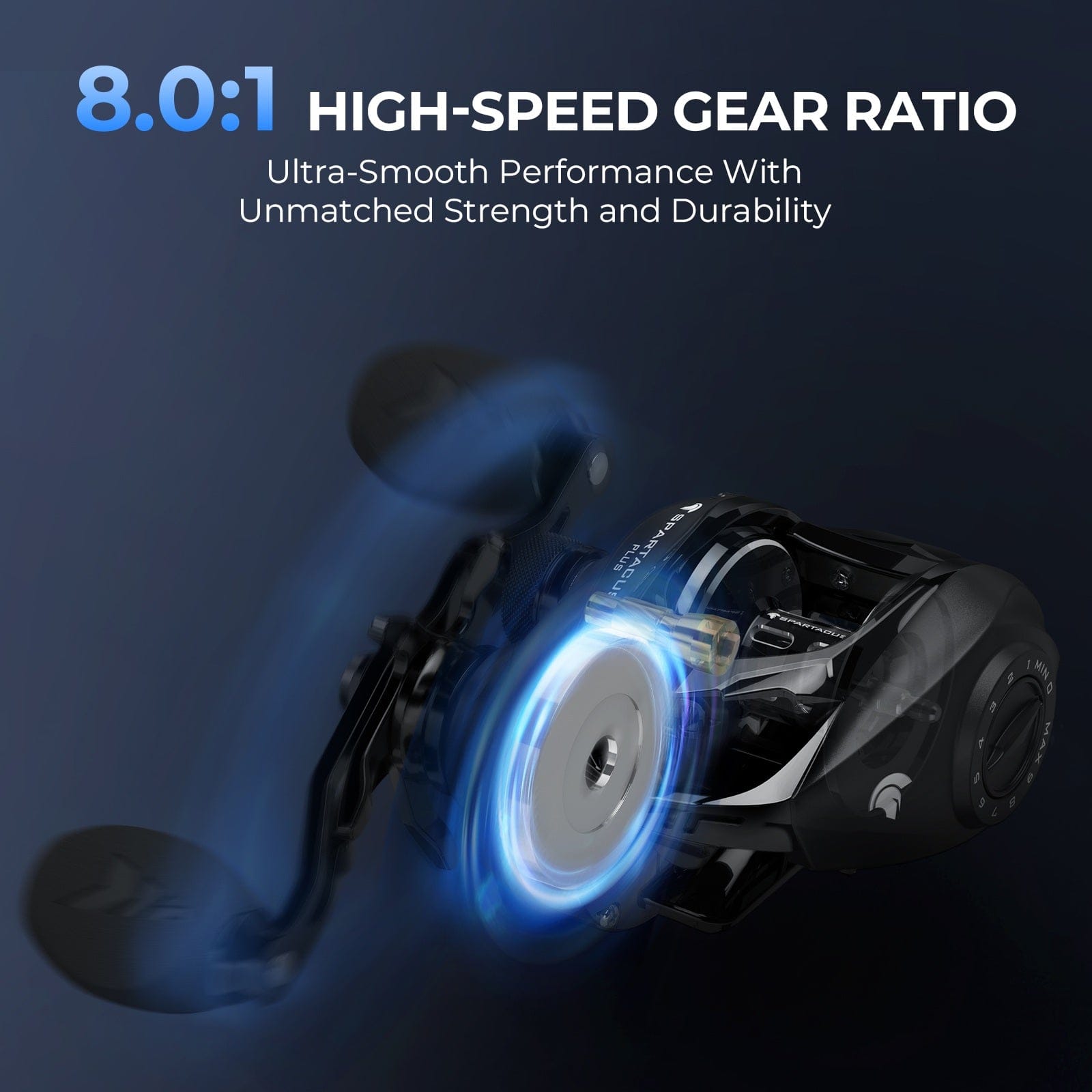 KastKing Spartacus II Plus Baitcasting Reel