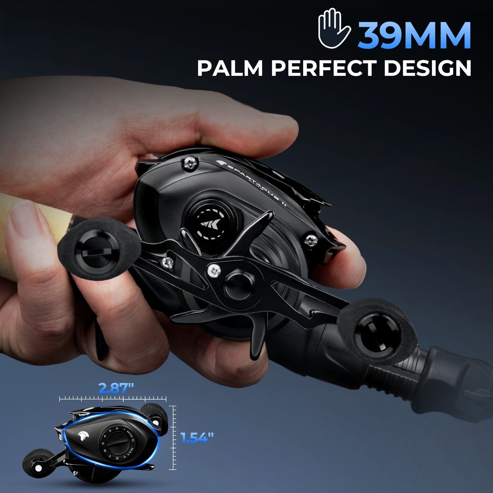 KastKing Spartacus II Plus Baitcasting Reel