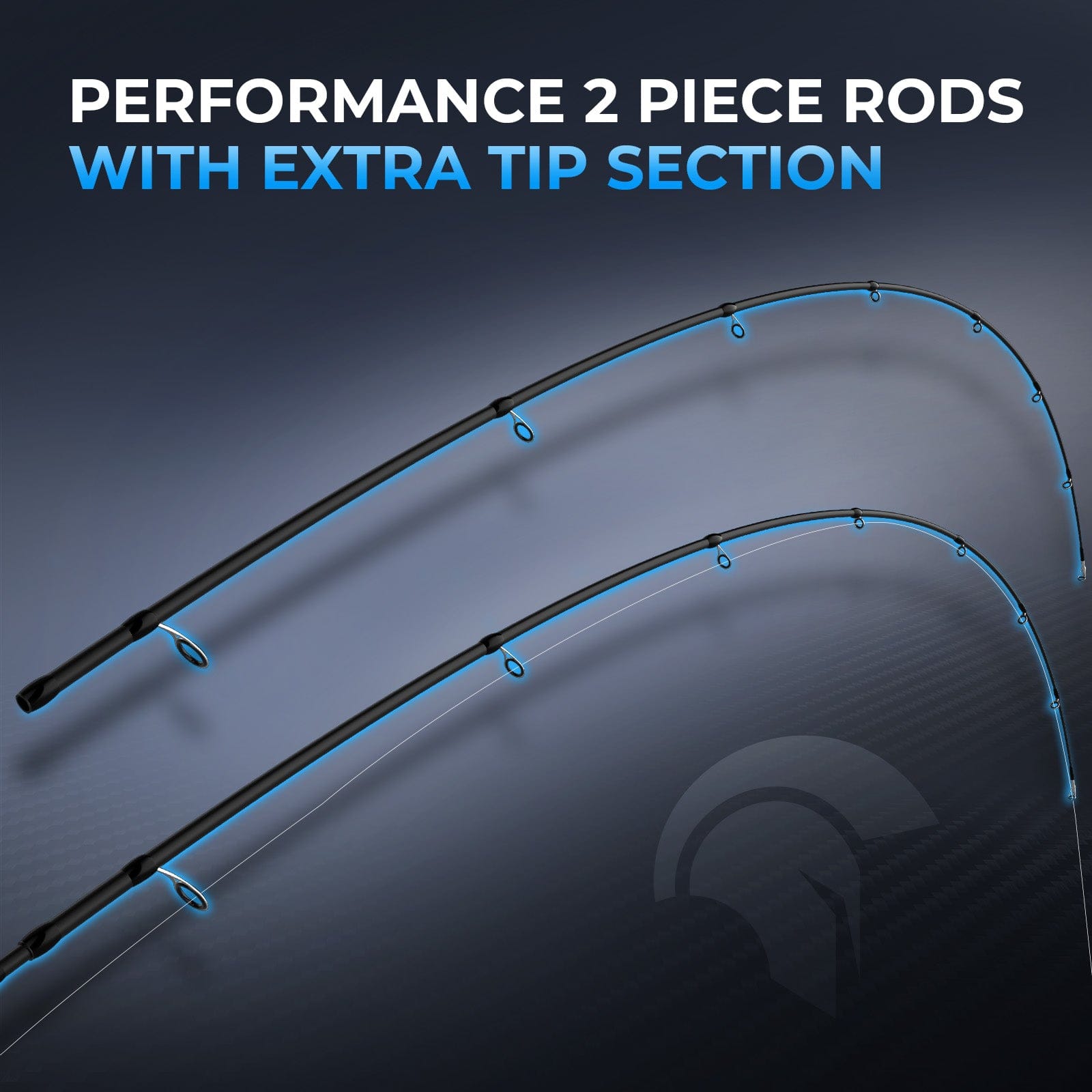 KastKing Spartacus II Plus Twin-Tip Spinning Rod