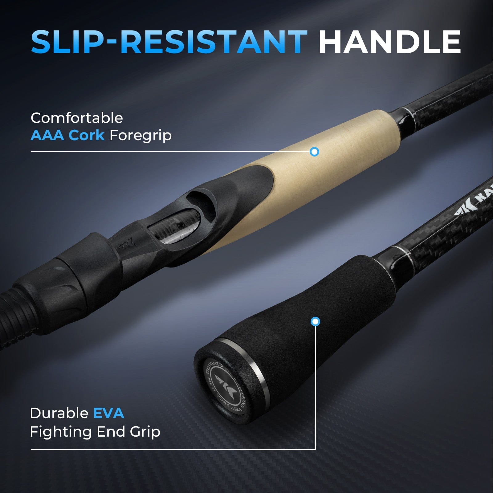 KastKing Spartacus II Plus Twin-Tip Spinning Rod