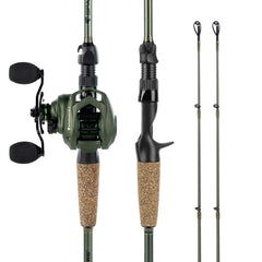 KastKing Spartacus II Twin-Tip Casting Rod and Reel Combo