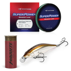 KastKing Superpower Braided Fishing Line and Lure Kit
