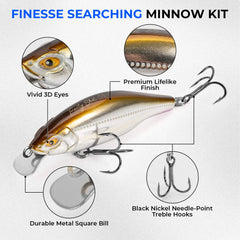 KastKing Superpower Braided Fishing Line and Lure Kit