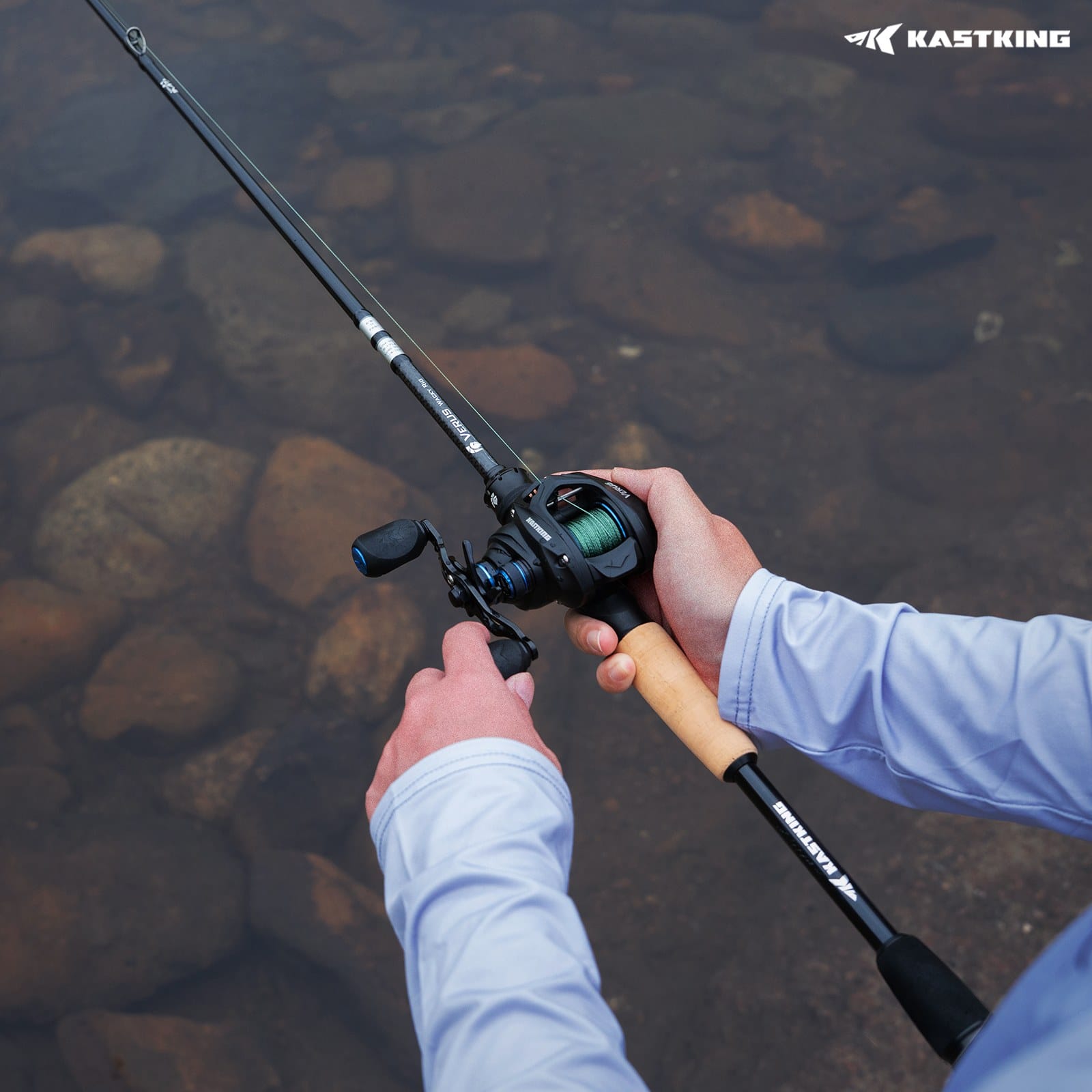 KastKing Verus Technique Twin-Tip Bass Fishing Rods