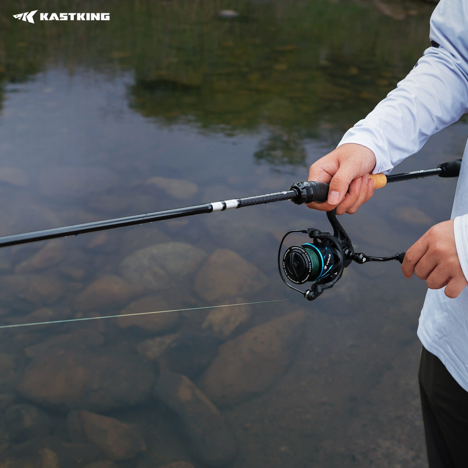 KastKing Verus Technique Twin-Tip Bass Fishing Rods