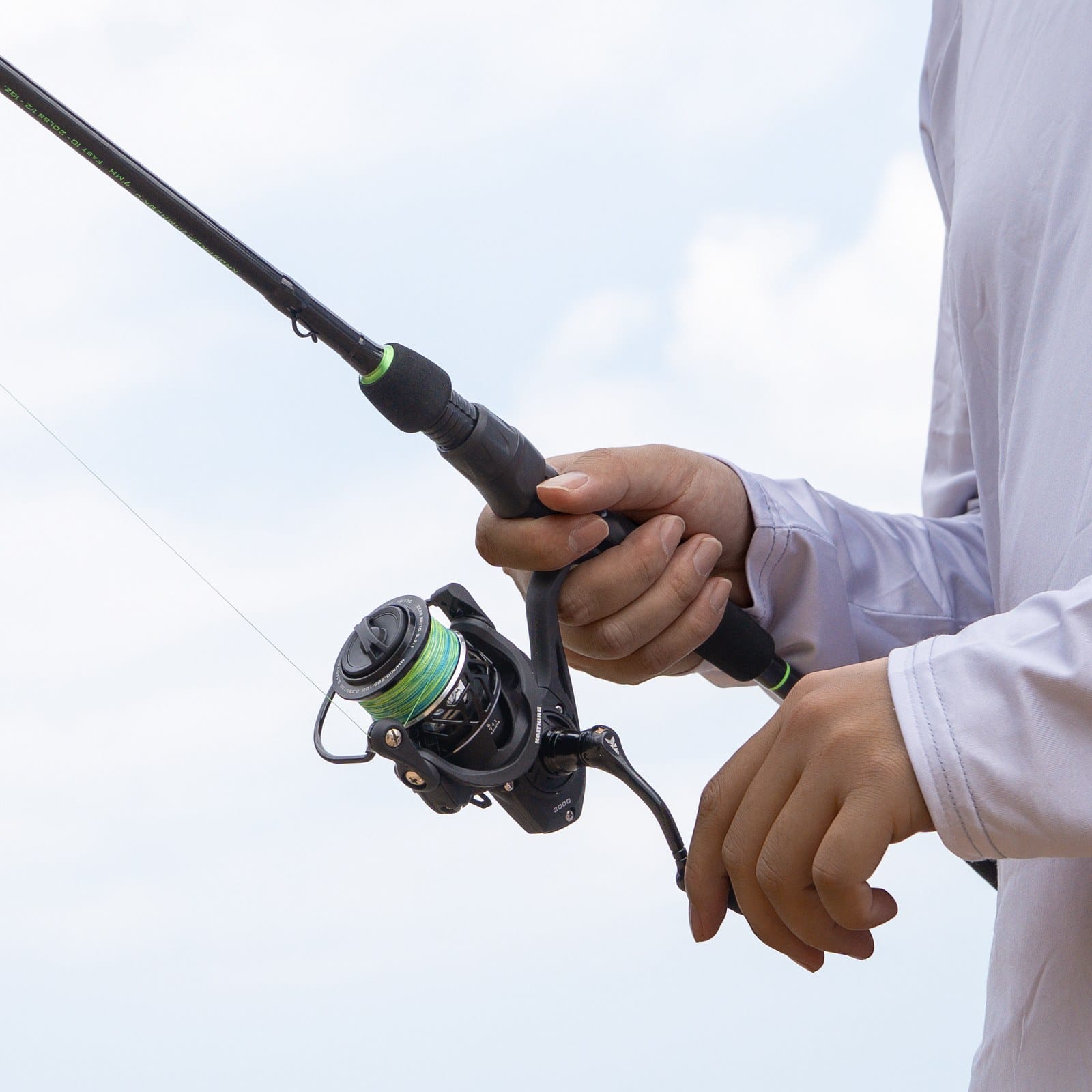 KastKing Zephyr Dual-tip Spinning Fishing Rod and Reel Combo KastKing Zephyr Dual-tip Spinning Fishing Rod and Reel Combo