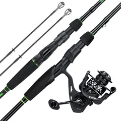 KastKing Zephyr Dual-tip Spinning Fishing Rod and Reel Combo