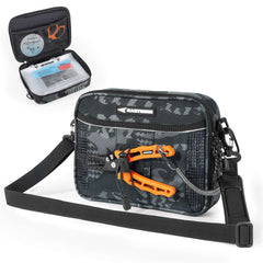 KastKing BaitSpace Detachable Bait Binder Tackle Bag Black Camo