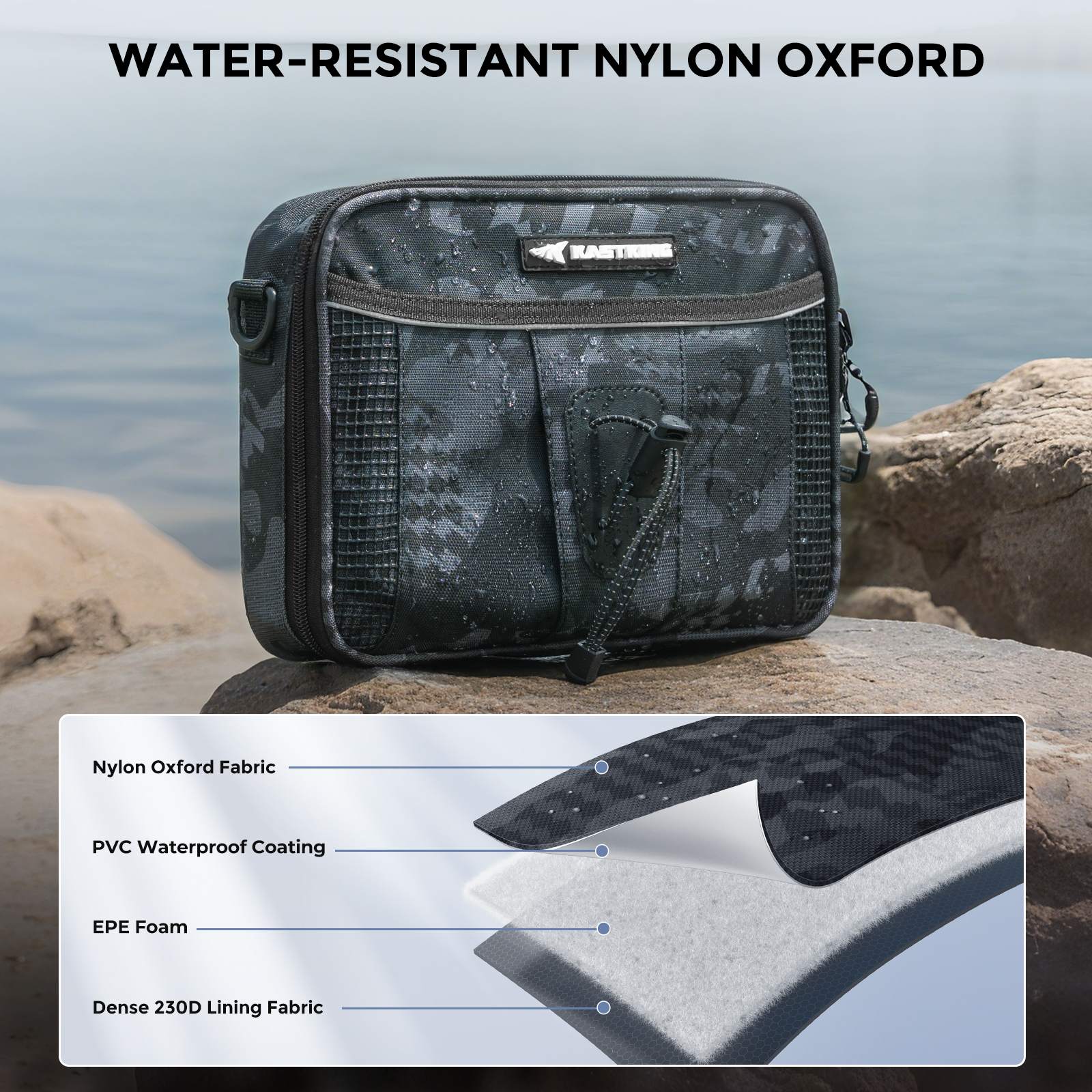 KastKing BaitSpace Detachable Bait Binder Tackle Bag