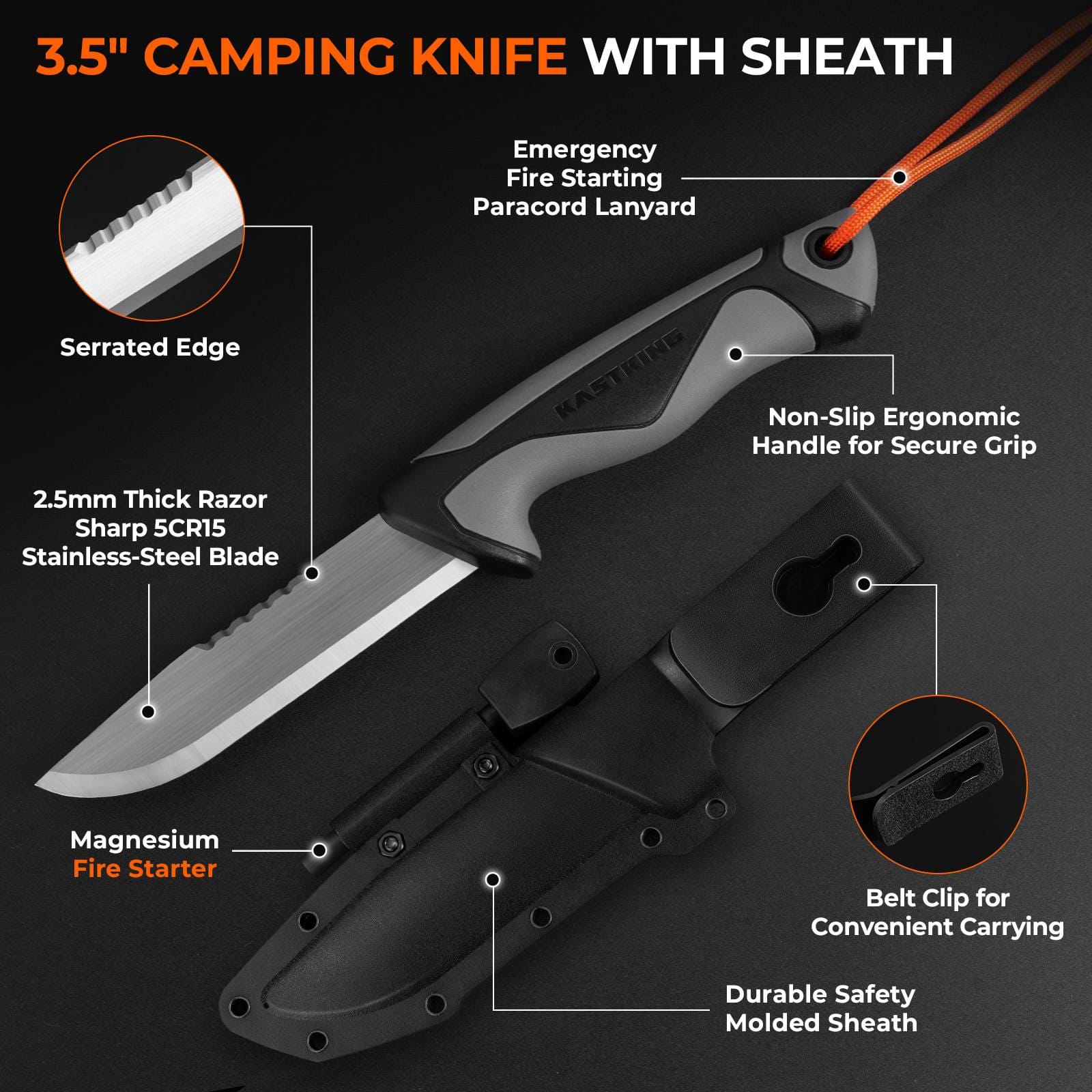 KastKing FieldLite Fishing and Camping Tool Set