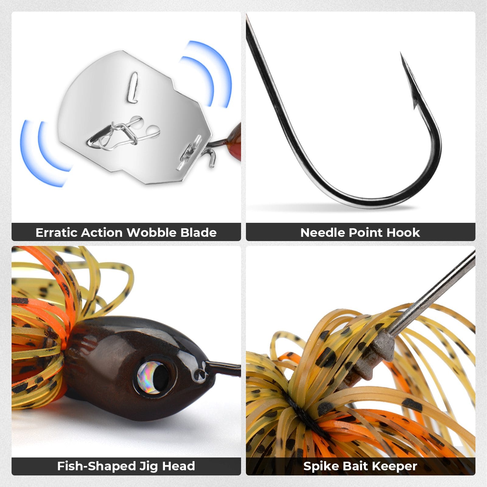 KastKing Superpower Braided Fishing Line and Lure Kit