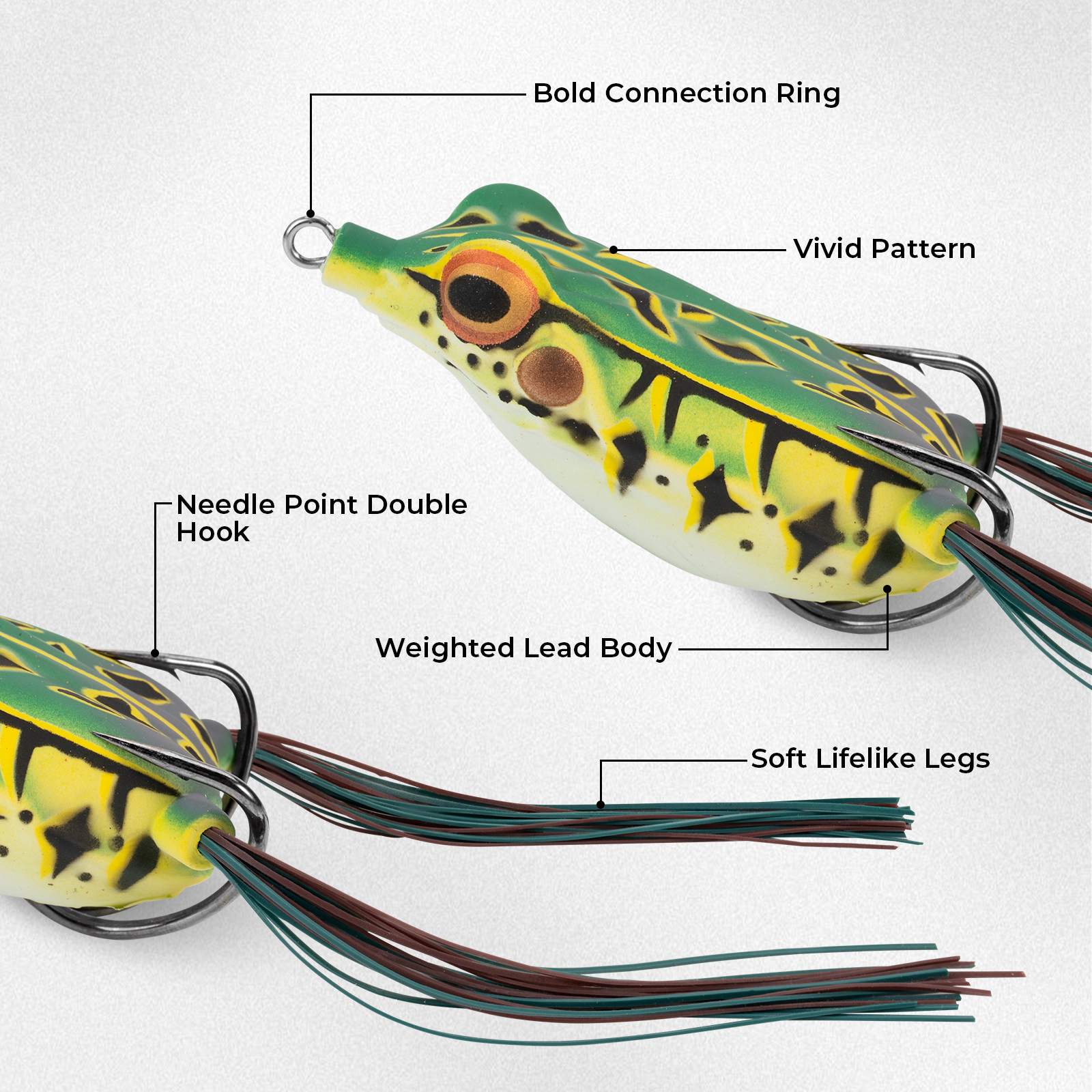 KastKing Superpower Braided Fishing Line and Lure Kit