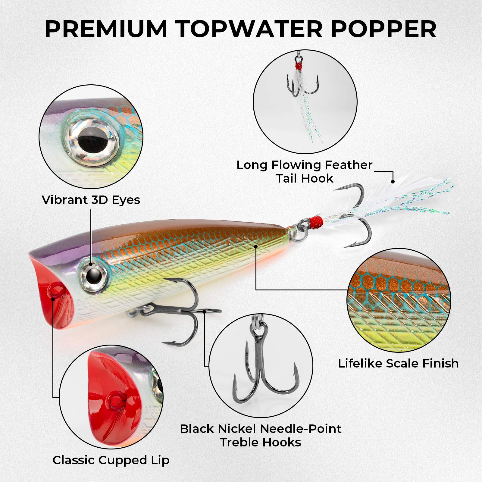 KastKing Superpower Braided Fishing Line and Lure Kit