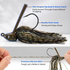 KastKing Superpower Braided Fishing Line and Lure Kit