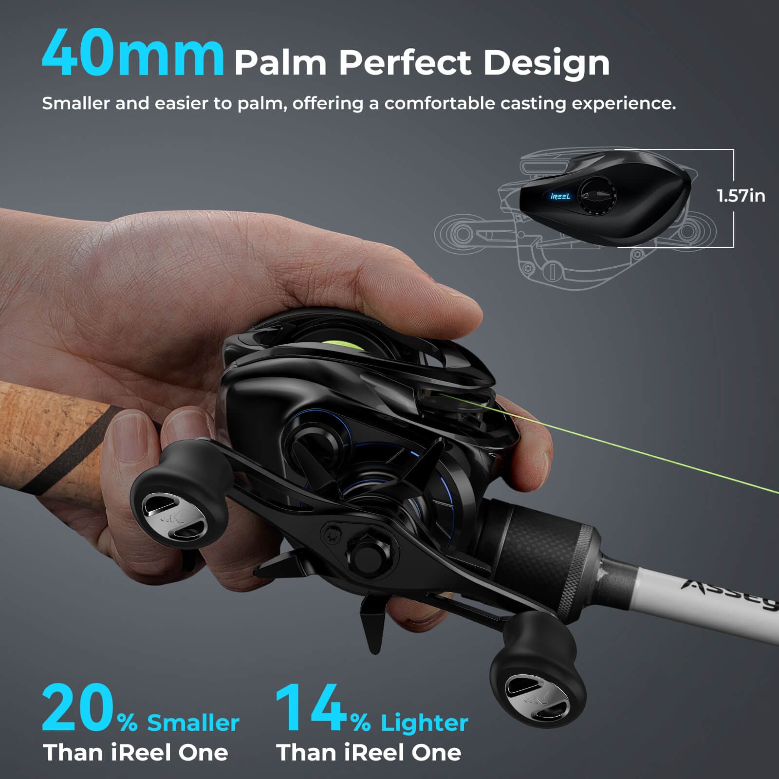 KastKing iReel 2 Fishing Baitcasting Reel KastKing iReel 2 Fishing Baitcasting Reel
