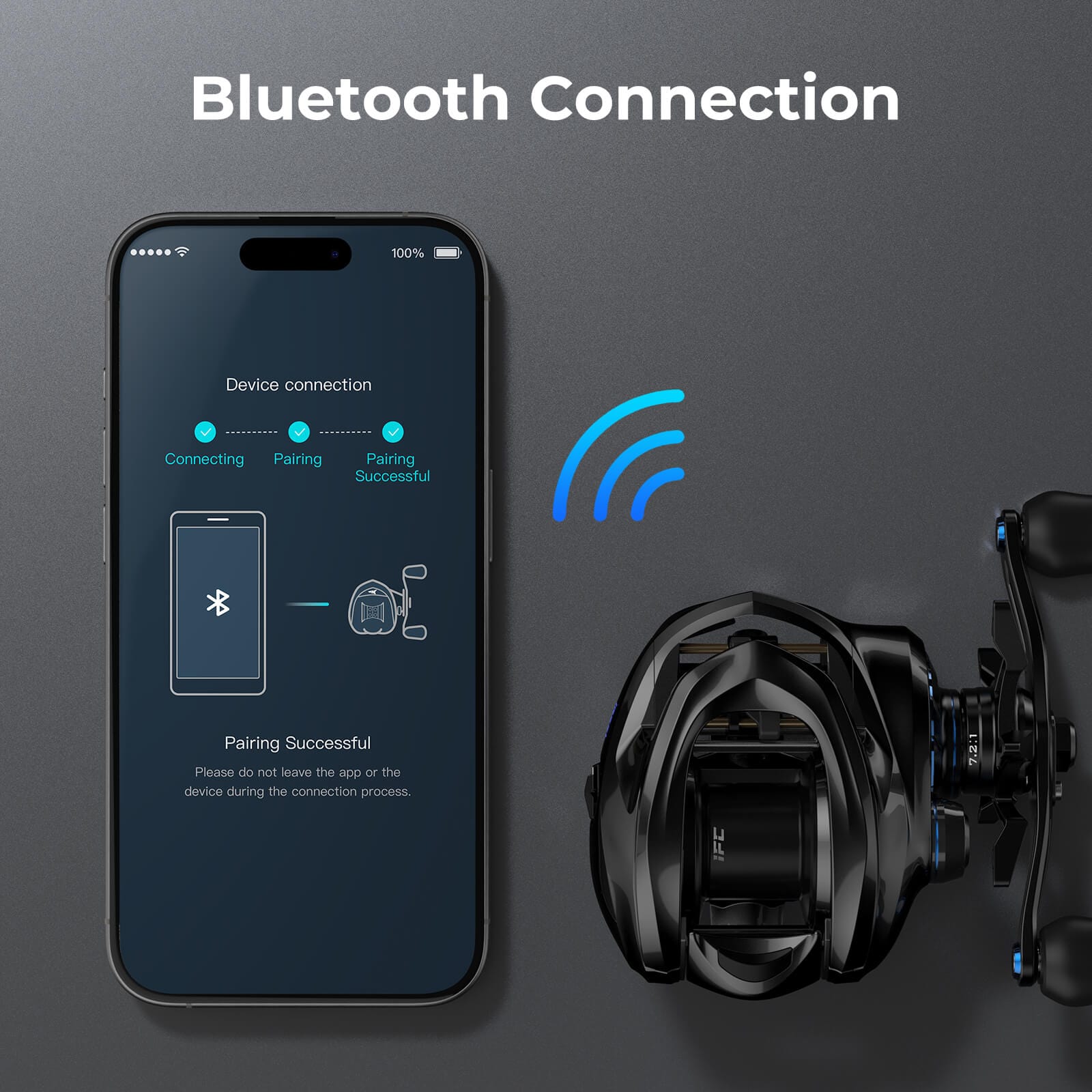 bluetooth fishing reels KastKing iReel 2 Fishing Baitcasting Reel