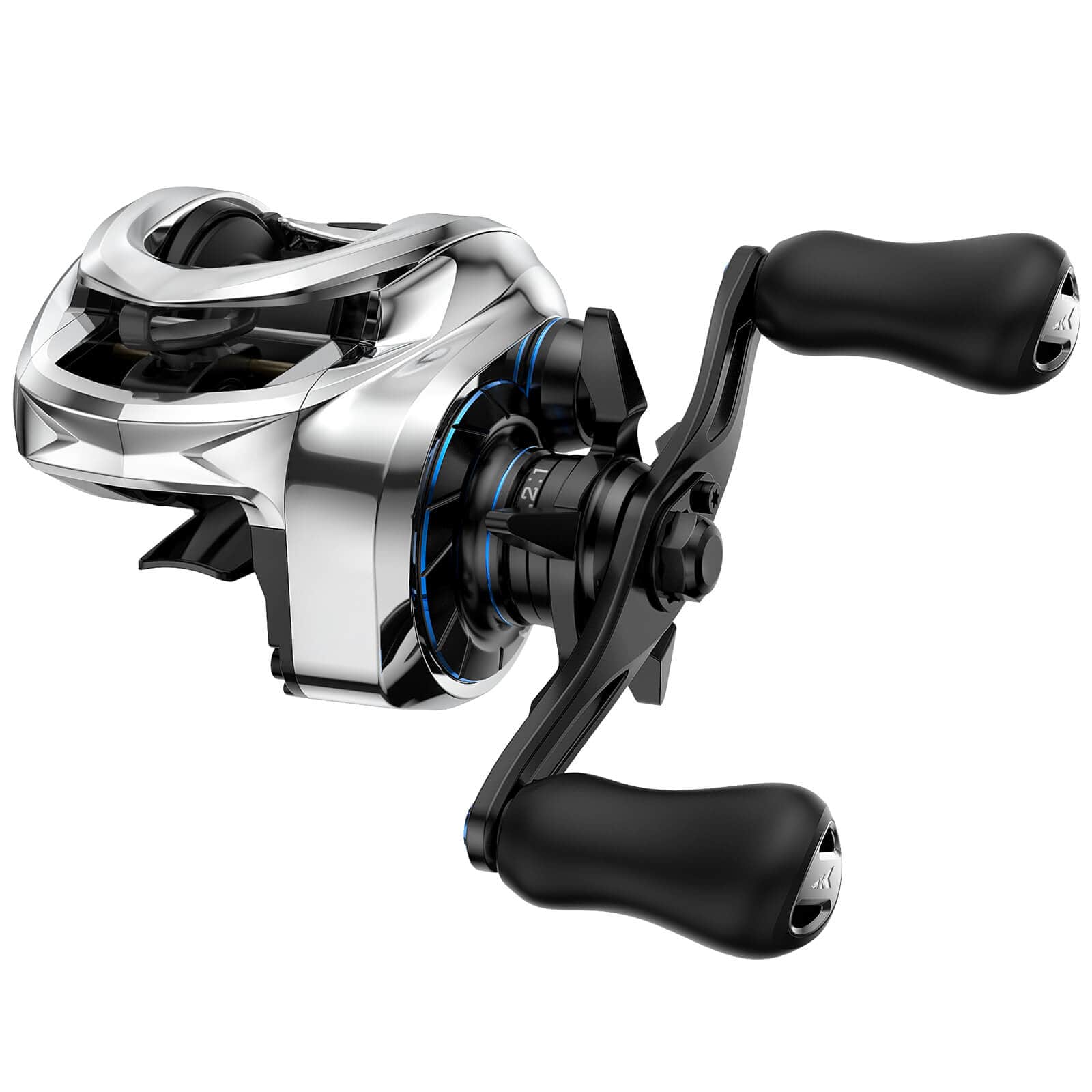 baitcaster fishing reel kastking Centron Lite Baitcasting Black / 7.1:1 / Left Handed light and ultra KastKing Baitcasting Reels Fresh Saltwater