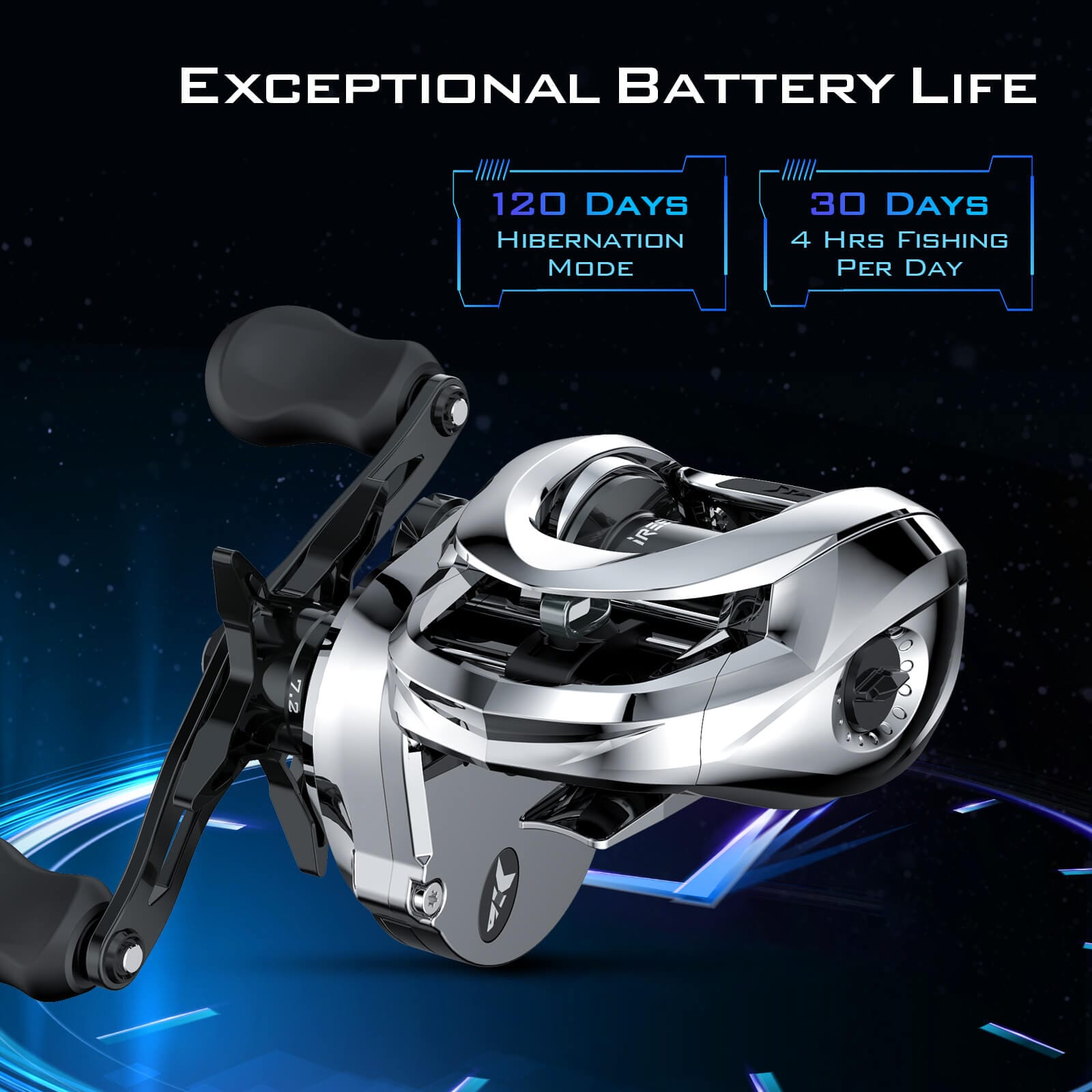 digital fishing reels KastKing iReel One IFC Smart Fishing Reel 7.2:1 / Left Handed